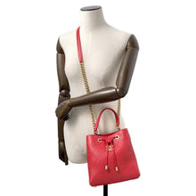 Load image into Gallery viewer, CHANEL Drawstring 2WayShoulder Bag RedAS0310 Caviar Leather
