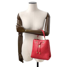 Load image into Gallery viewer, CHANEL Drawstring 2WayShoulder Bag RedAS0310 Caviar Leather
