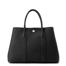 Load image into Gallery viewer, HERMES Garden Party Black Negonda Leather Size TPM

