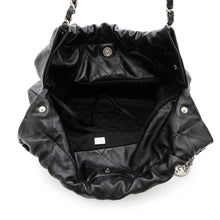 Load image into Gallery viewer, CHANEL CHANEL22 ChainShoulder Bag BlackAS3260 Shiny Calf Leather Size Small
