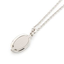 Load image into Gallery viewer, HERMES Mini Maillon Necklace Black Lacquer Metal
