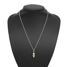 Load image into Gallery viewer, HERMES Mini Maillon Necklace Black Lacquer Metal

