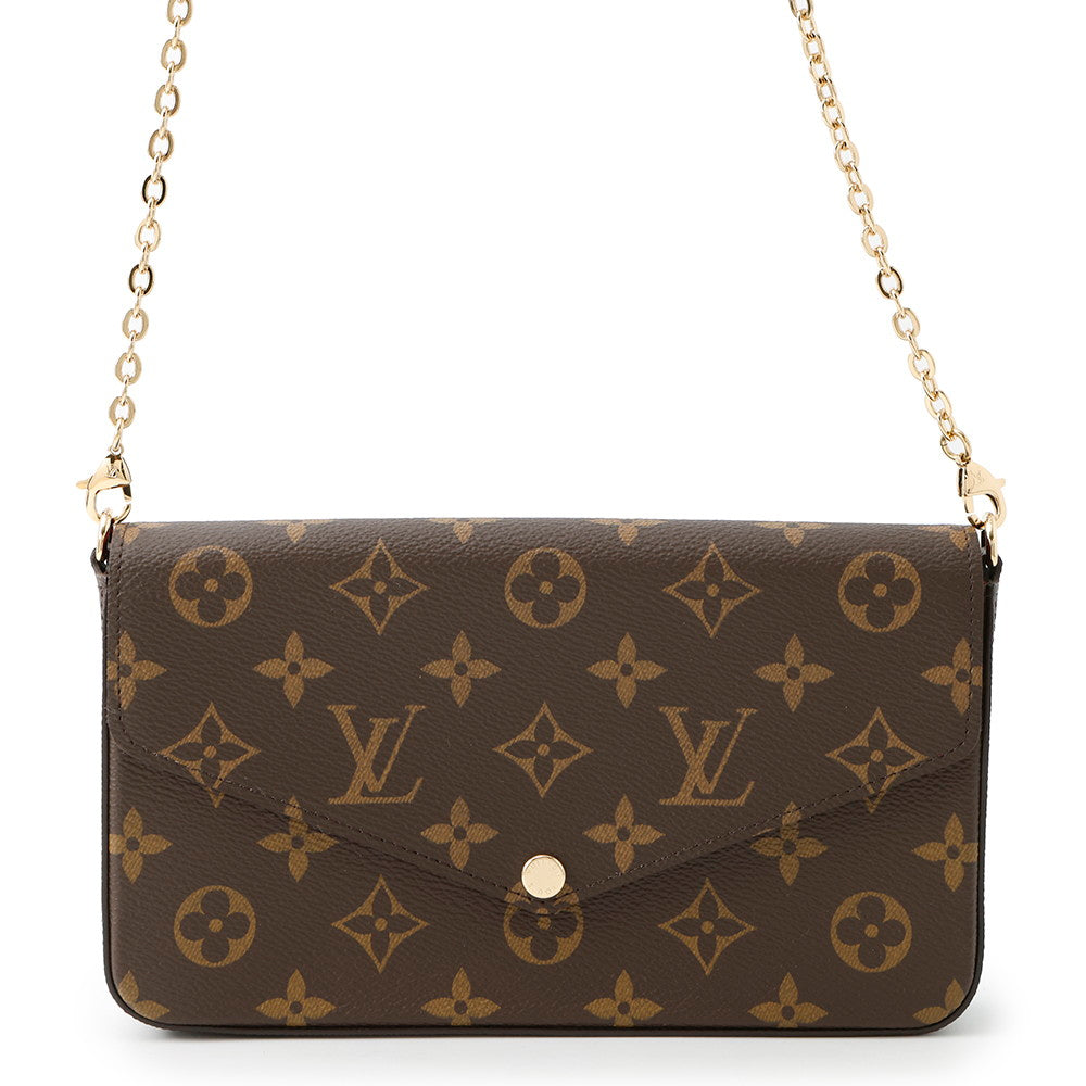 LOUIS VUITTON Felicie Pochette FuchsiaM81896 Monogram