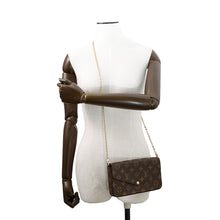 Load image into Gallery viewer, LOUIS VUITTON Felicie Pochette FuchsiaM81896 Monogram
