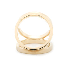 Load image into Gallery viewer, HERMES Trio ScarfRing Gold Metal
