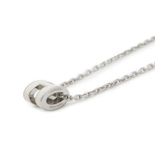 将图像加载到图库查看器中，HERMES Pop H Necklace Size Mini White Metal
