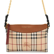 Load image into Gallery viewer, BURBERRY Nova Check Shoulder Bag Beige/Brown4059654 PVC Leather
