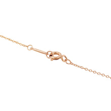 将图像加载到图库查看器中，TIFFANY&amp;Co. Solitaire Diamond Pendant 18K Pink Gold
