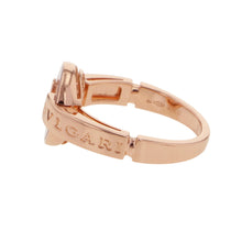 将图像加载到图库查看器中，BVLGARI BVLGARI / BVLGARI OpenWork Ring Size 50/#10357533 18K Pink Gold
