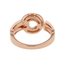 将图像加载到图库查看器中，BVLGARI BVLGARI / BVLGARI OpenWork Ring Size 50/#10357533 18K Pink Gold
