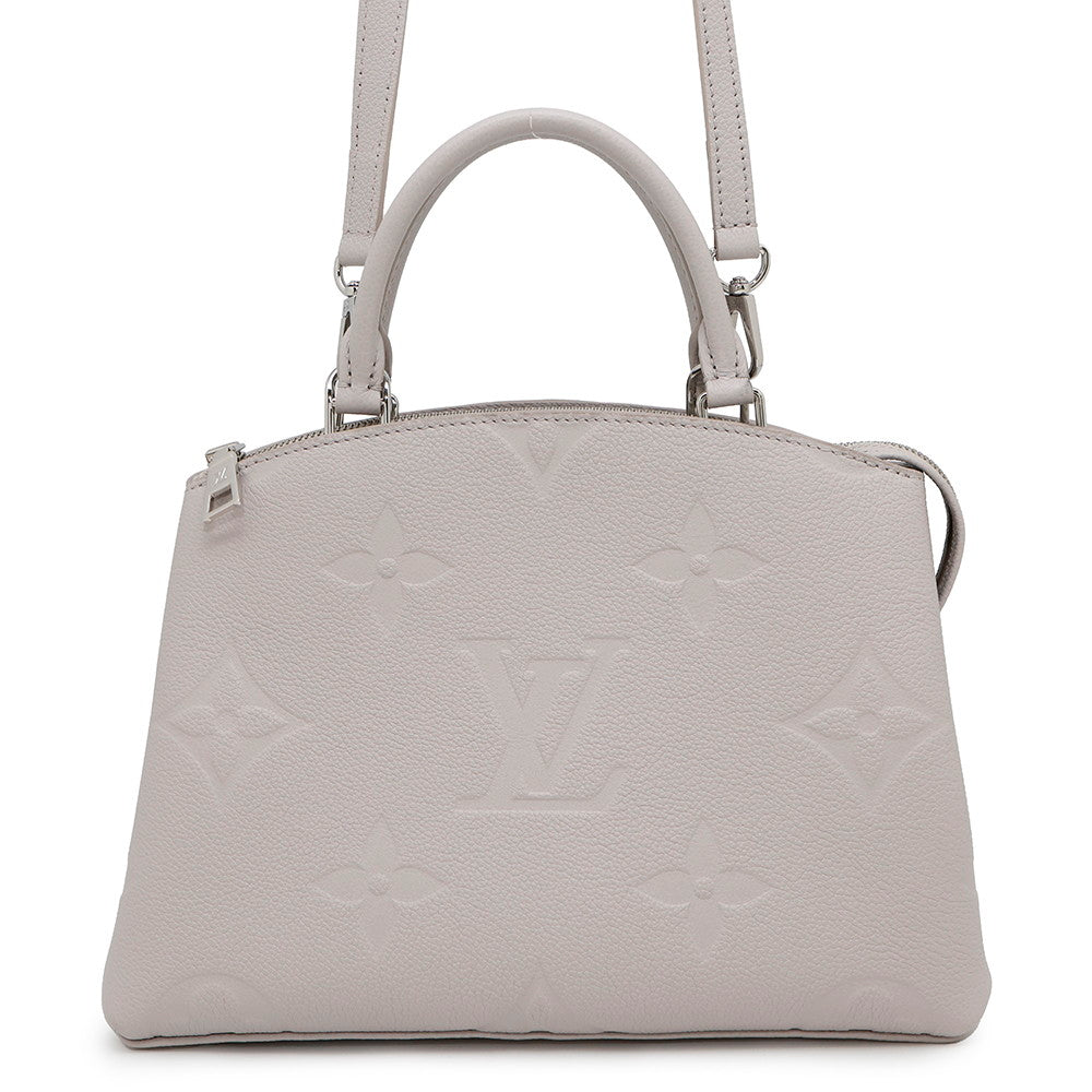 LOUIS VUITTON Petit Palais Bloom GreyM13803 CowhideLeather