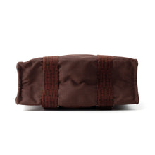 Load image into Gallery viewer, HERMES Her Line Ad Brown Nylon Canvas Size MM
