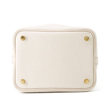 将图像加载到图库查看器中，HERMES Picotin Lock Beton Taurillon Clemence Size PM
