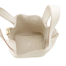 将图像加载到图库查看器中，HERMES Picotin Lock Beton Taurillon Clemence Size PM
