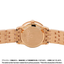 将图像加载到图库查看器中，OMEGA De Ville Prestige W24.4mm 18K Pink Gold White Shell Dial424.55.24.60.55.002
