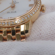 将图像加载到图库查看器中，OMEGA De Ville Prestige W24.4mm 18K Pink Gold Mother of Pearl Dial424.55.24.60.55.002
