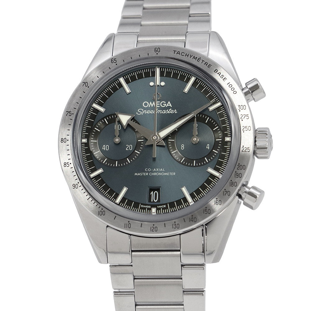 OMEGA Speedmaster '57 W40.5mm Stainless Steel Blue Dial332.10.41.51.03.001
