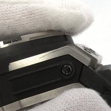 将图像加载到图库查看器中，HUBLOT King Power Oceano Graphic 4000 Limited to 1000 units worldwide W48mm TI Rubber Black Dial731.NX.1190.RX
