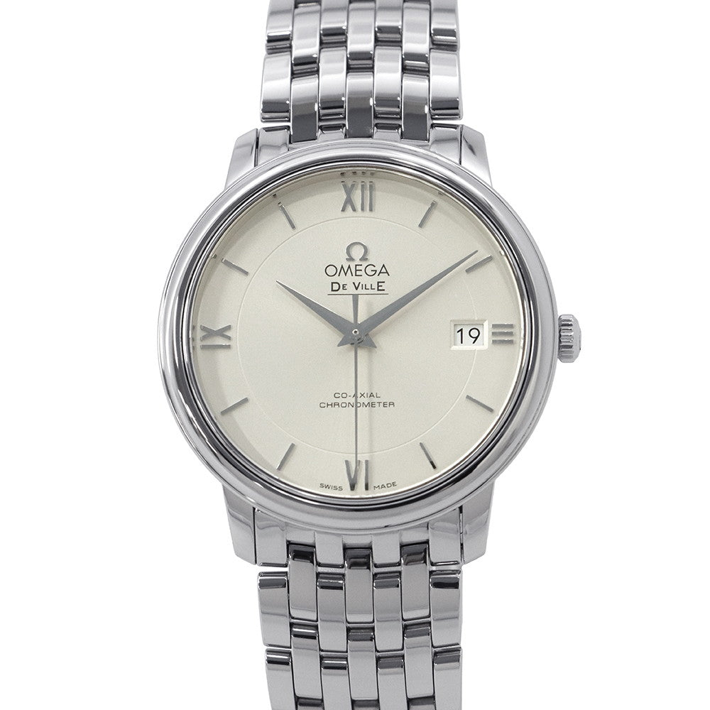 OMEGA De Ville Prestige W37mm Stainless Steel Silver Dial424.10.37.20.02.001