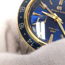 Load image into Gallery viewer, SEIKO Grand SEIKO master shop limited model W44mm Stainless Steel 18KYG Blue DialSBGE248
