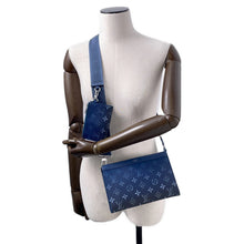 Load image into Gallery viewer, LOUIS VUITTON gaston wearable wallet Navy BlueM11544 Monogram/Gradient
