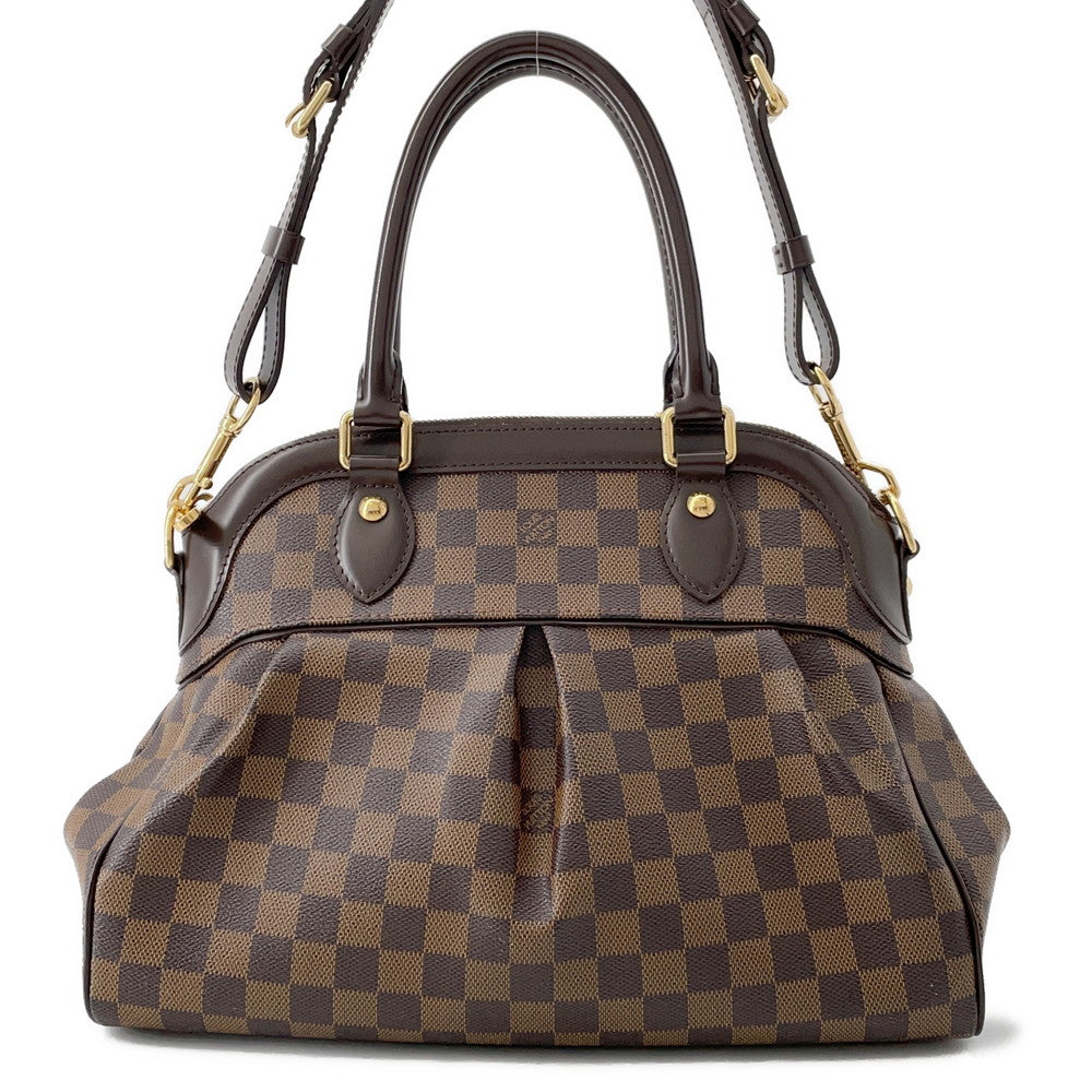 LOUIS VUITTON ★Trevi RedN51997 Damier Ebene Canvas Size PM