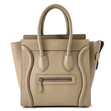 Load image into Gallery viewer, CELINE Luggage shopper Beige167793 Leather Size micro
