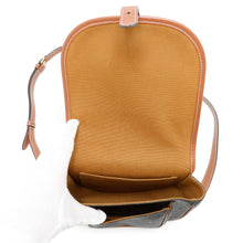 将图像加载到图库查看器中，CELINE ★Triomphe Folco Shoulder Brown191502 PVC Leather Size Medium

