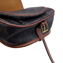 将图像加载到图库查看器中，CELINE ★Triomphe Folco Shoulder Brown191502 PVC Leather Size Medium
