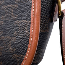 Load image into Gallery viewer, CELINE Triomphe Folco Shoulder Brown191502 PVC Leather Size Medium
