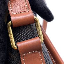 Load image into Gallery viewer, CELINE Triomphe Folco Shoulder Brown191502 PVC Leather Size Medium
