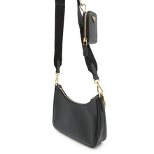 将图像加载到图库查看器中，PRADA Re-Edition 2005 Shoulder Black1BH204 Leather Canvas
