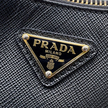 将图像加载到图库查看器中，PRADA Re-Edition 2005 Shoulder Black1BH204 Leather Canvas
