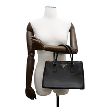 Load image into Gallery viewer, PRADA Galilea 2WAYBag Black1BA863 Leather Size Medium
