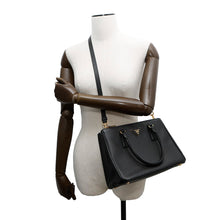 Load image into Gallery viewer, PRADA Galilea 2WAYBag Black1BA863 Leather Size Medium
