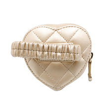 Load image into Gallery viewer, CHANEL Heart-shaped arm coin purse GoldAP2786 Lambskin
