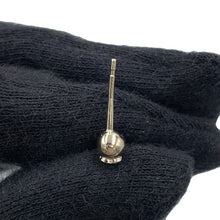 Load image into Gallery viewer, CHANEL CC Logo Perfume Bottle Heart Pearl Earrings Gold Metal Faux Pearl
