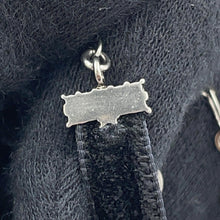 Load image into Gallery viewer, Dior JADIOR Rhinestone Choker Black Velour Rhinestone
