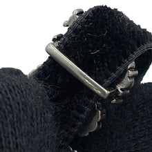 Load image into Gallery viewer, Dior JADIOR Rhinestone Choker Black Velour Rhinestone
