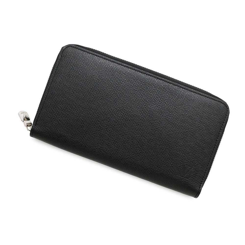LOUIS VUITTON Zippy Organizer NM BlackM30056 Taiga Leather