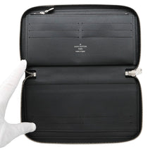 Load image into Gallery viewer, LOUIS VUITTON Zippy Organizer NM BlackM30056 Taiga Leather
