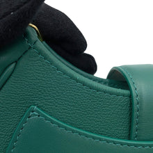 Load image into Gallery viewer, BVLGARI Serpenti Ellipse 2-way Shoulder Bag Emerald Green292582 Calf Leather
