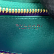Load image into Gallery viewer, BVLGARI Serpenti Ellipse 2-way Shoulder Bag Emerald Green292582 Calf Leather
