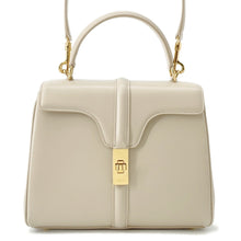 将图像加载到图库查看器中，CELINE 16 Sèze Shoulder Bag Beige188003 Calf Leather Size Small
