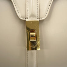 将图像加载到图库查看器中，CELINE 16 Sèze Shoulder Bag Beige188003 Calf Leather Size Small
