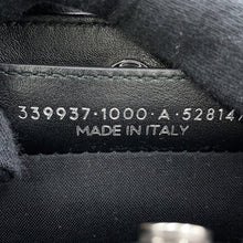 Load image into Gallery viewer, BALENCIAGA NavyPochette Shoulder Bag Black339937 Leather
