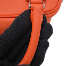 将图像加载到图库查看器中，LOEWE Amazonas OrangeB039L51X02 Leather Size 15
