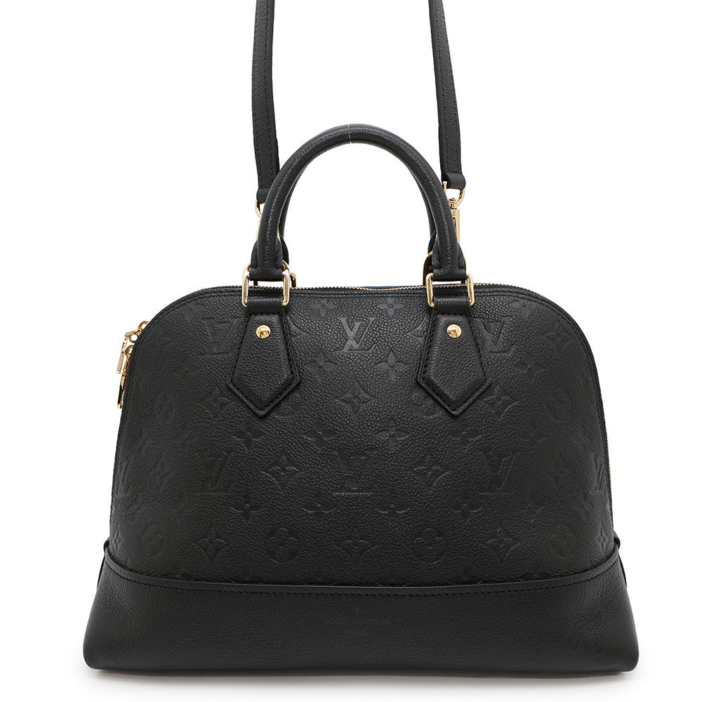 LOUIS VUITTON Neo Alma Noir/PurpleM44832 Monogram Empreinte Leather Size PM