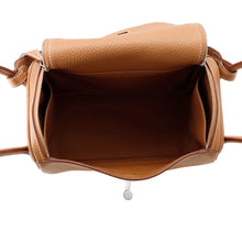 Load image into Gallery viewer, HERMES Lindy Gold Taurillon Clemence Size 26
