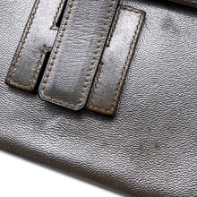 Load image into Gallery viewer, HERMES Jige Athens Olympics Limited Silver Chevre Myzore Goatskin
